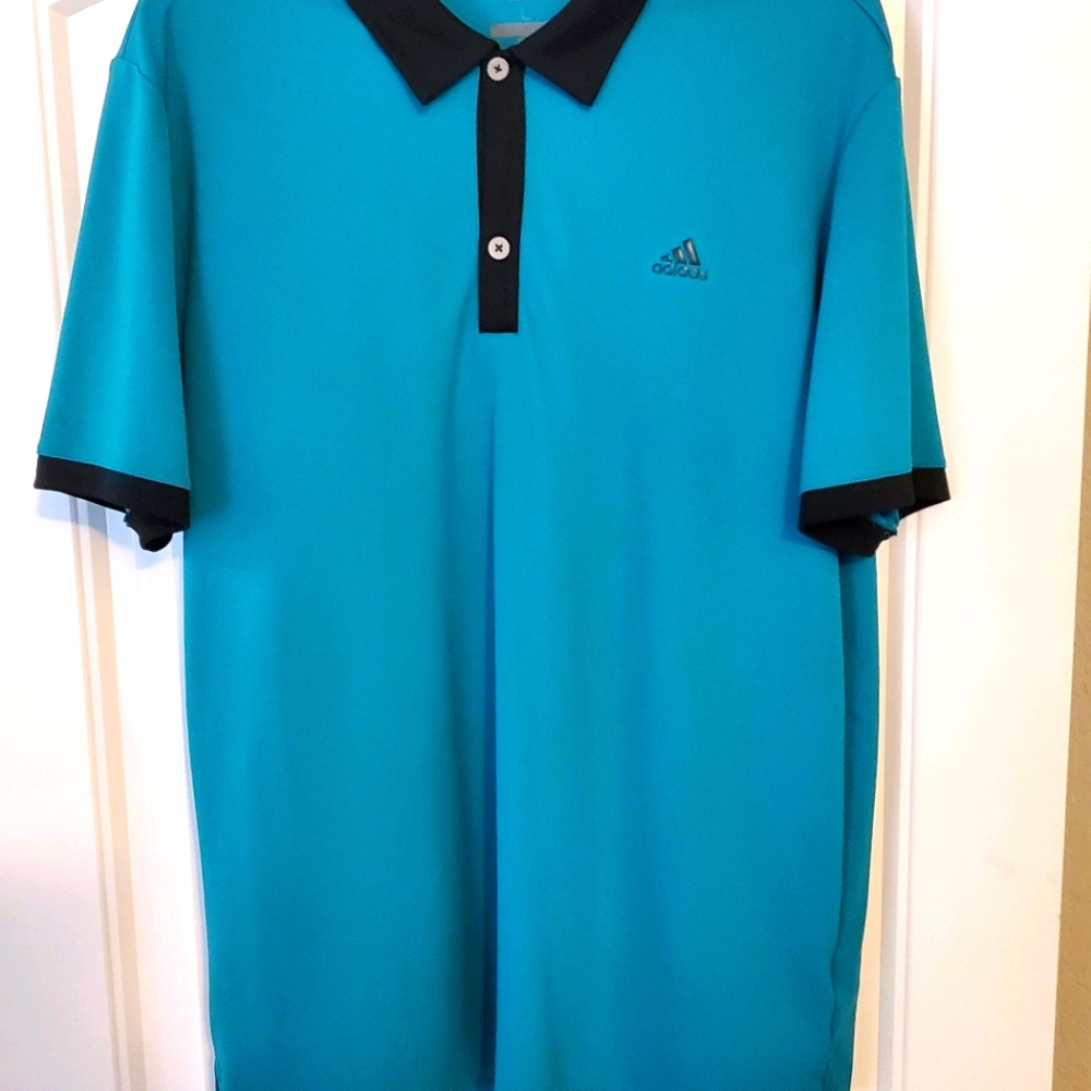 Adidas golf polo size large